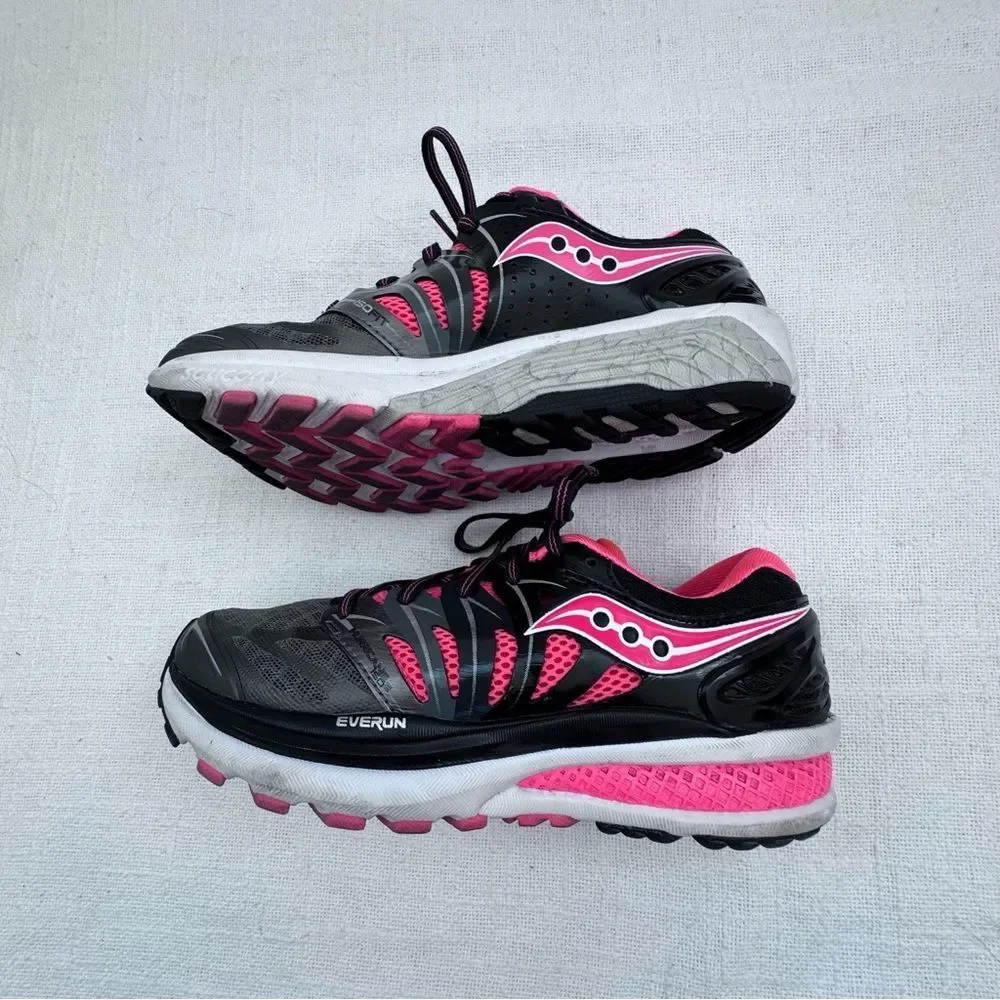 Saucony Everun Sneakers Women’s Black SZ 6.5 - Picture 2 of 9
